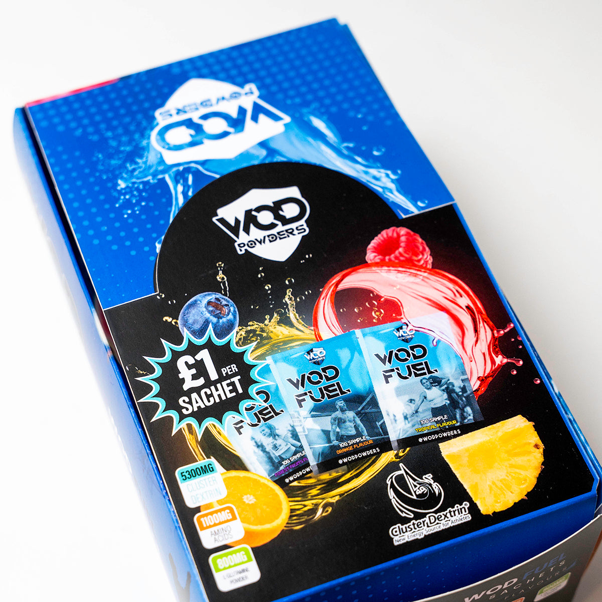 WOD FUEL® DISPLAY BOX - 40 SACHETS - WHOLESALE